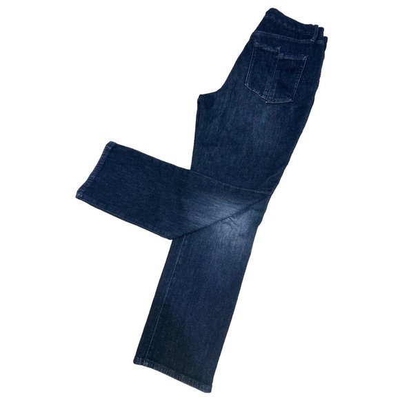 Good American Good Legs Straight Womens 12/31 Black Cashmere High Rise - Picture 15 of 16